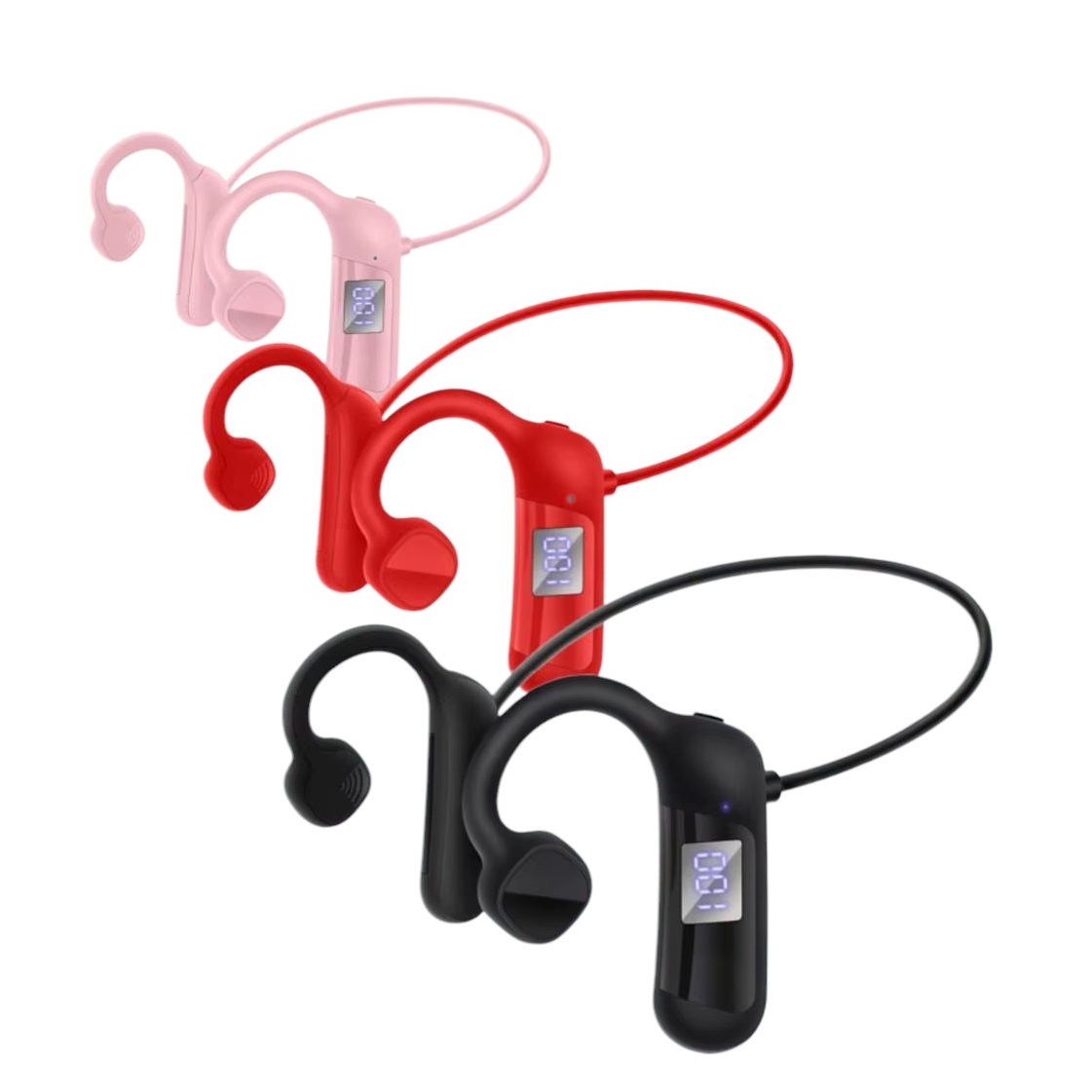 Audífonos AKZ-G1 Conducción Ósea LED