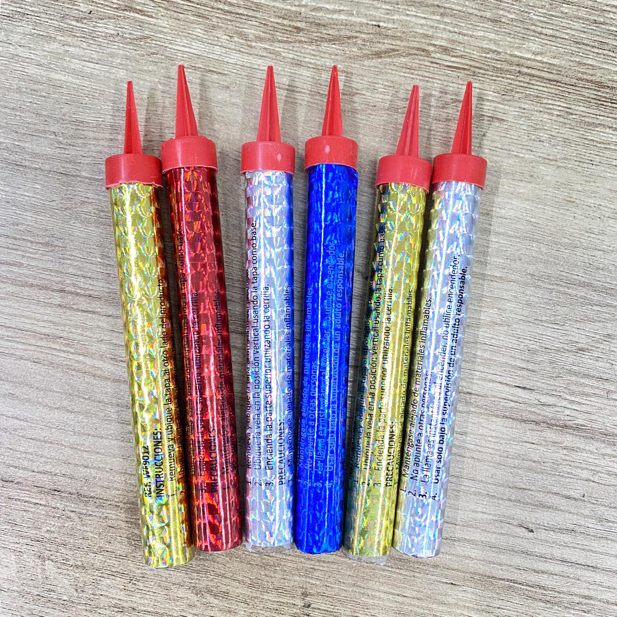 Velas Volcan X6 Cumpleaños WF901