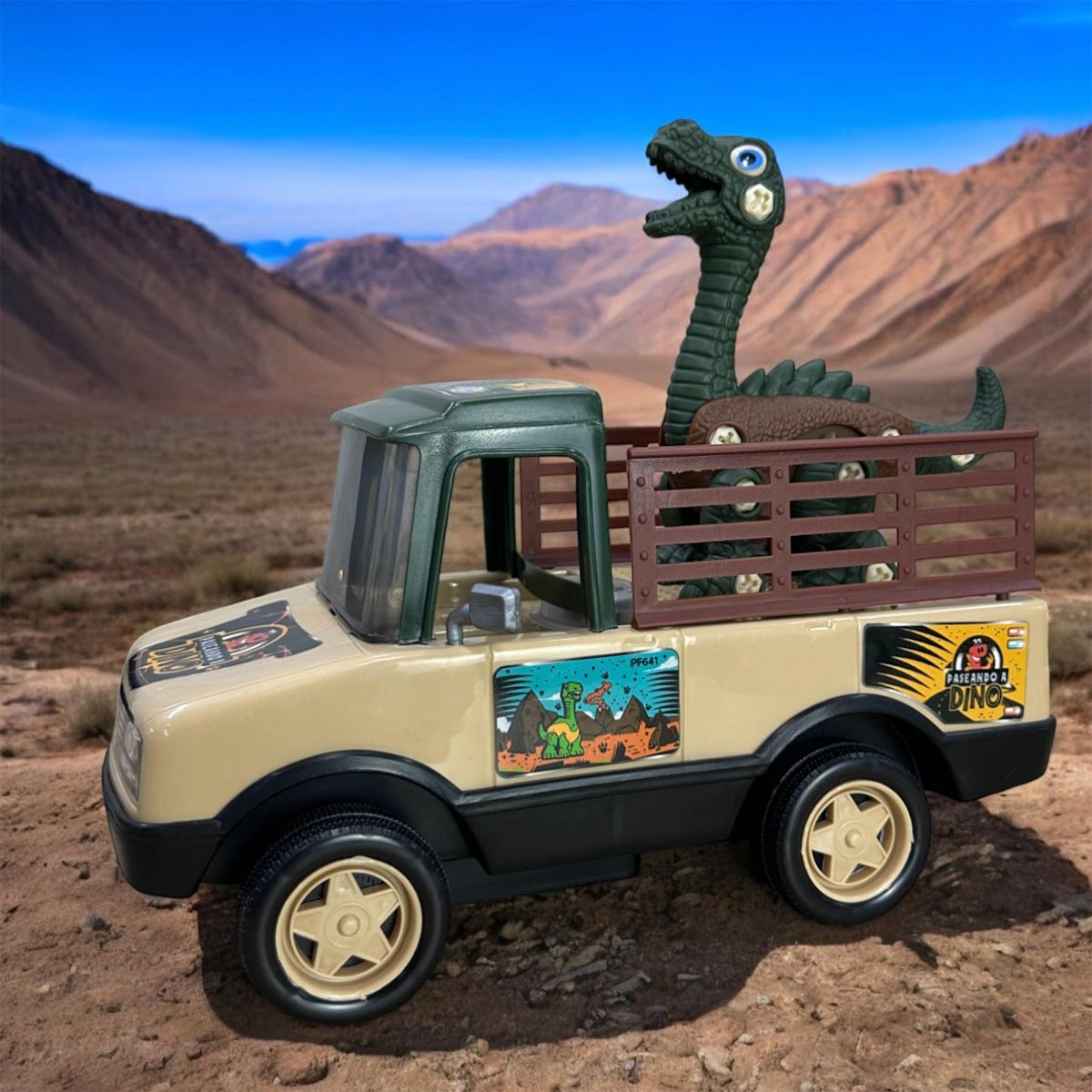 Miniatura 7 de Camion con Sonido Dinosaurio PF641