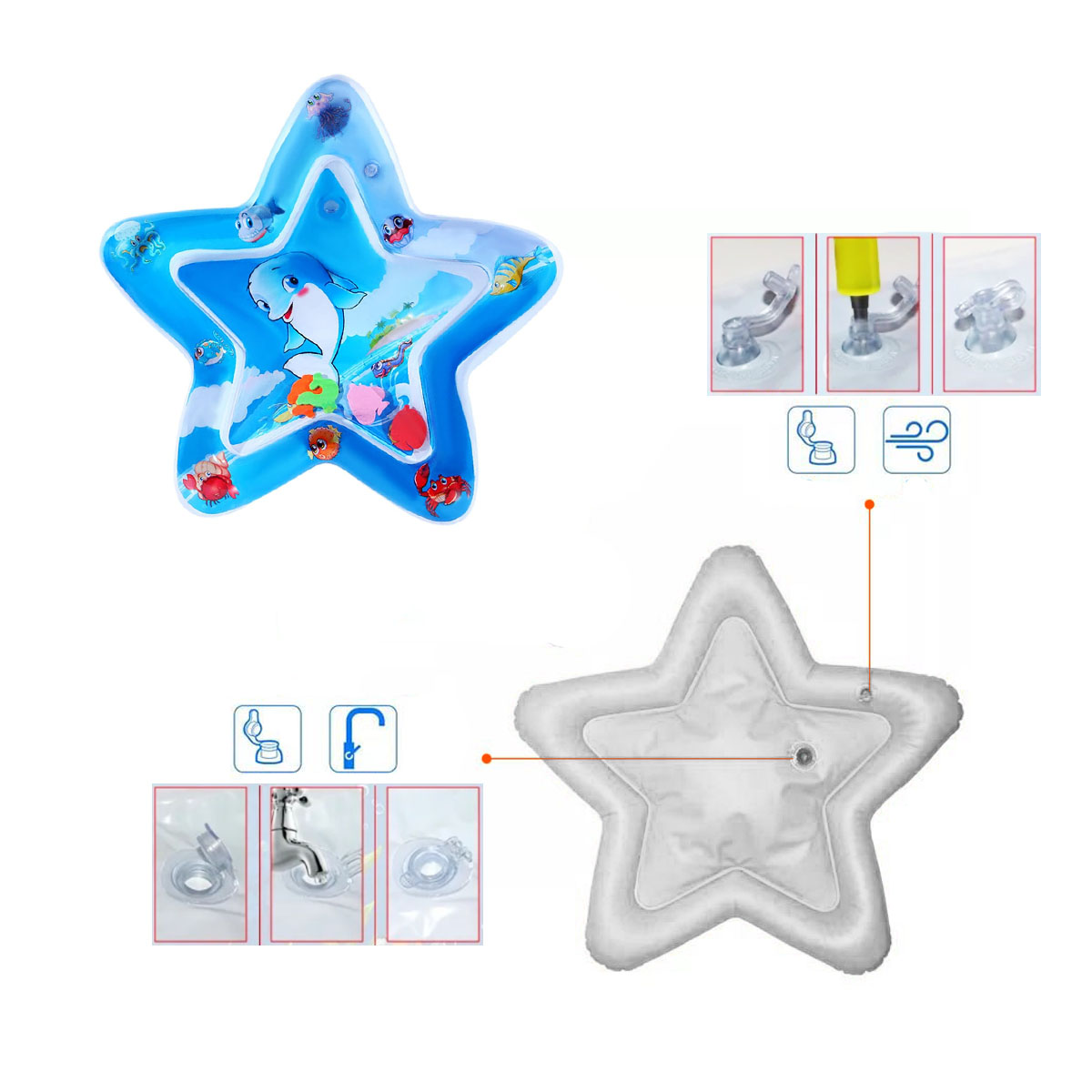 Tapete De Agua Didactico Magico 5869F-1D