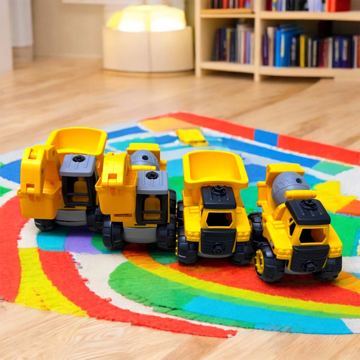 Miniatura 3 de Set x4 Camiones Construccion CBTX4