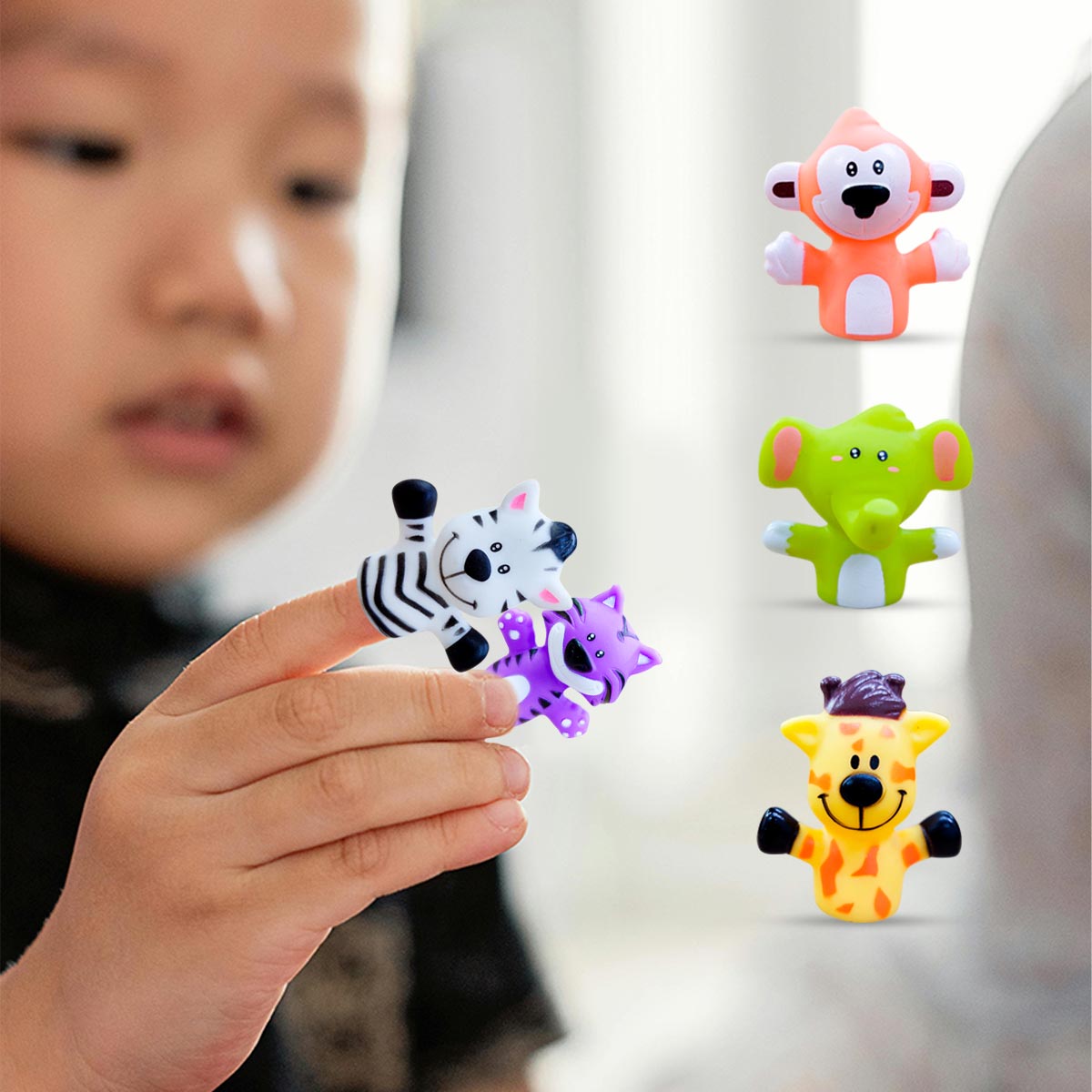 Miniatura 7 de Juego de Marionetas Dedos Animales 2045