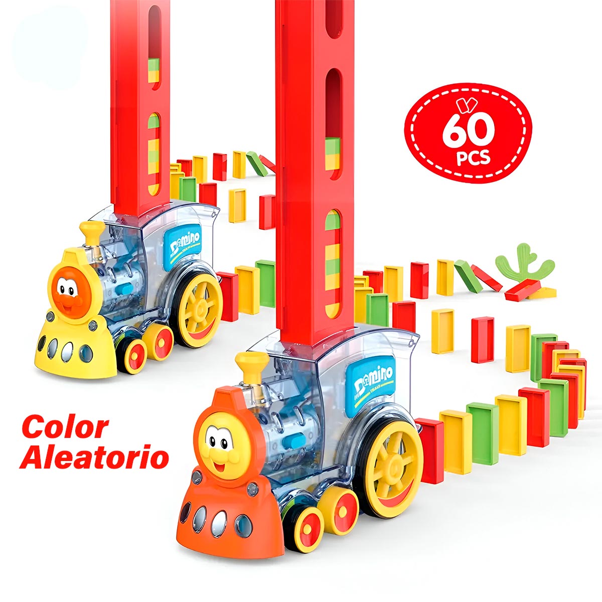 Miniatura 4 de Tren Domino Automatico 60 Pzs SG-2268