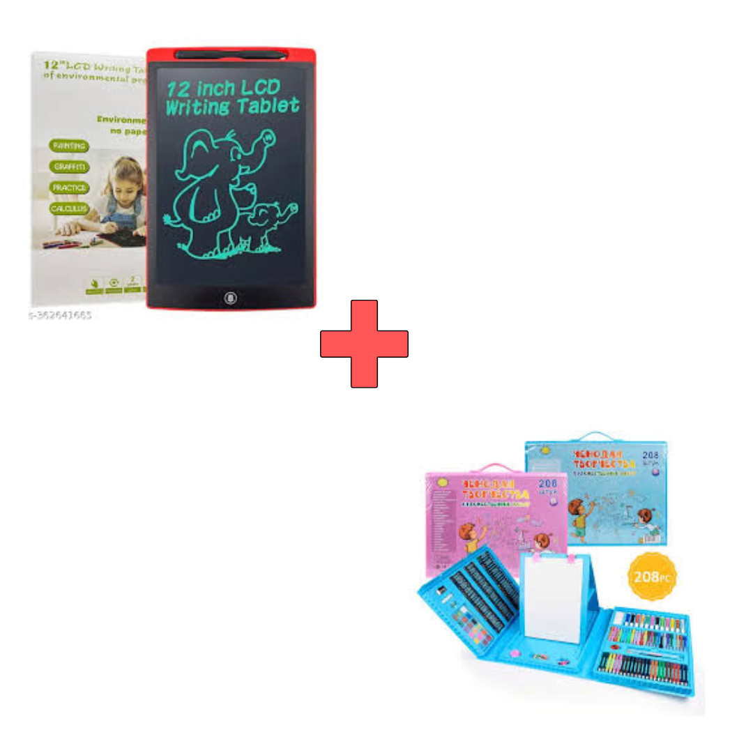 Combo Tablet Lcd Writing 12"+ Set Arte