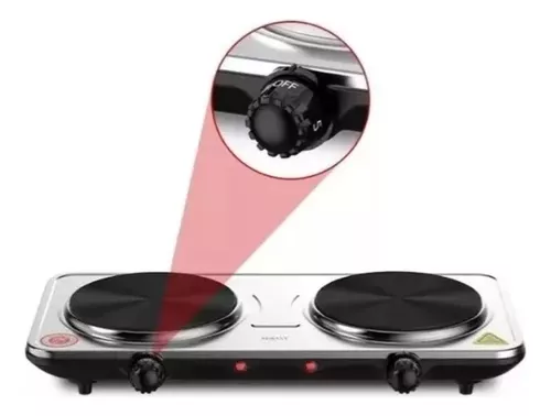 Miniatura 3 de Estufa eléctrica dos puestos