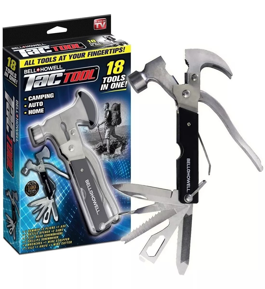 Miniatura 3 de Martillo Multiusos 18 En 1 Herramienta H