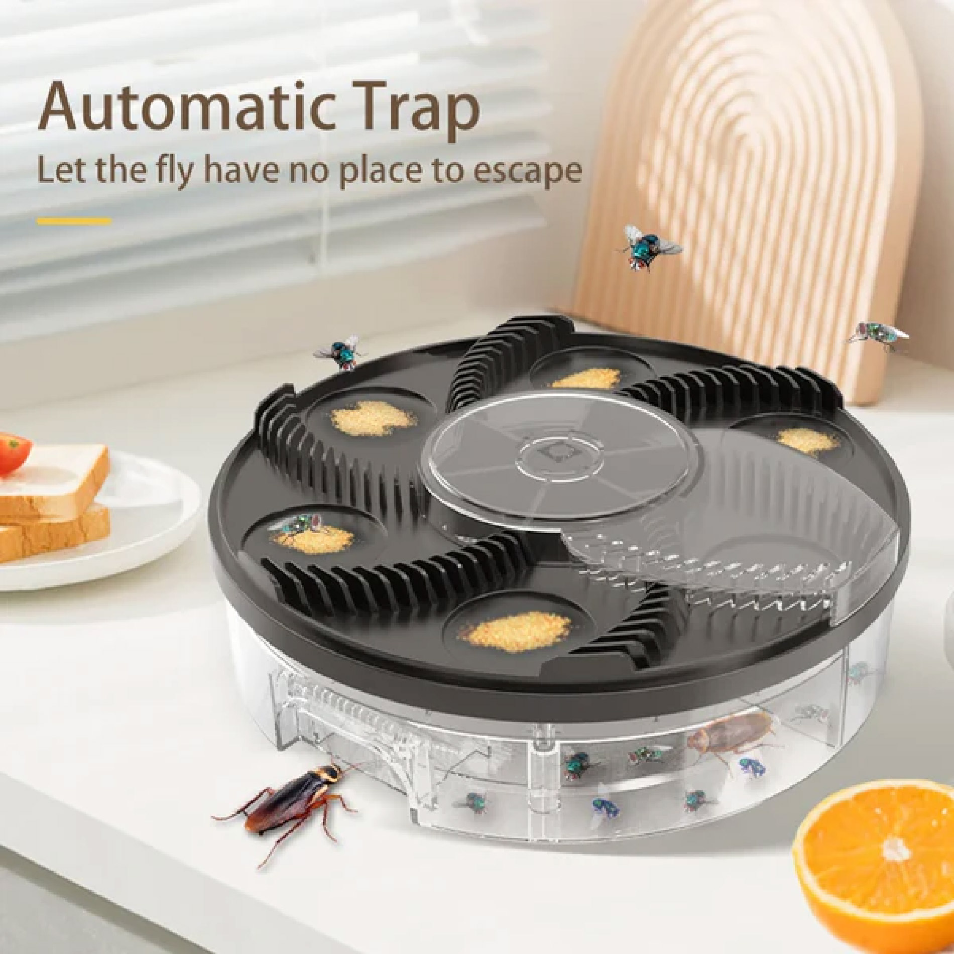 Miniatura 5 de Atrapa Moscas Cucarachas Automatico USB