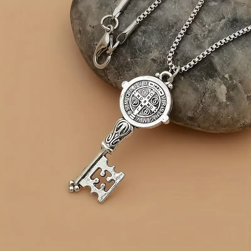 Miniatura 3 de Collar llave San Benito Amuleto +CAJA SP