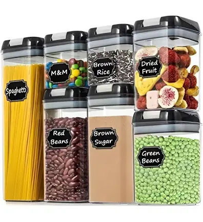 Set de tarros 7 piezas - Contenedores