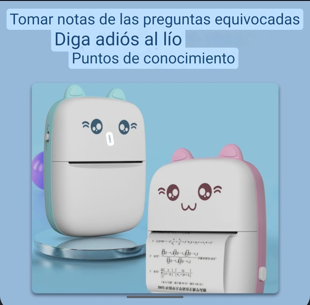 Mini impresora térmica X1