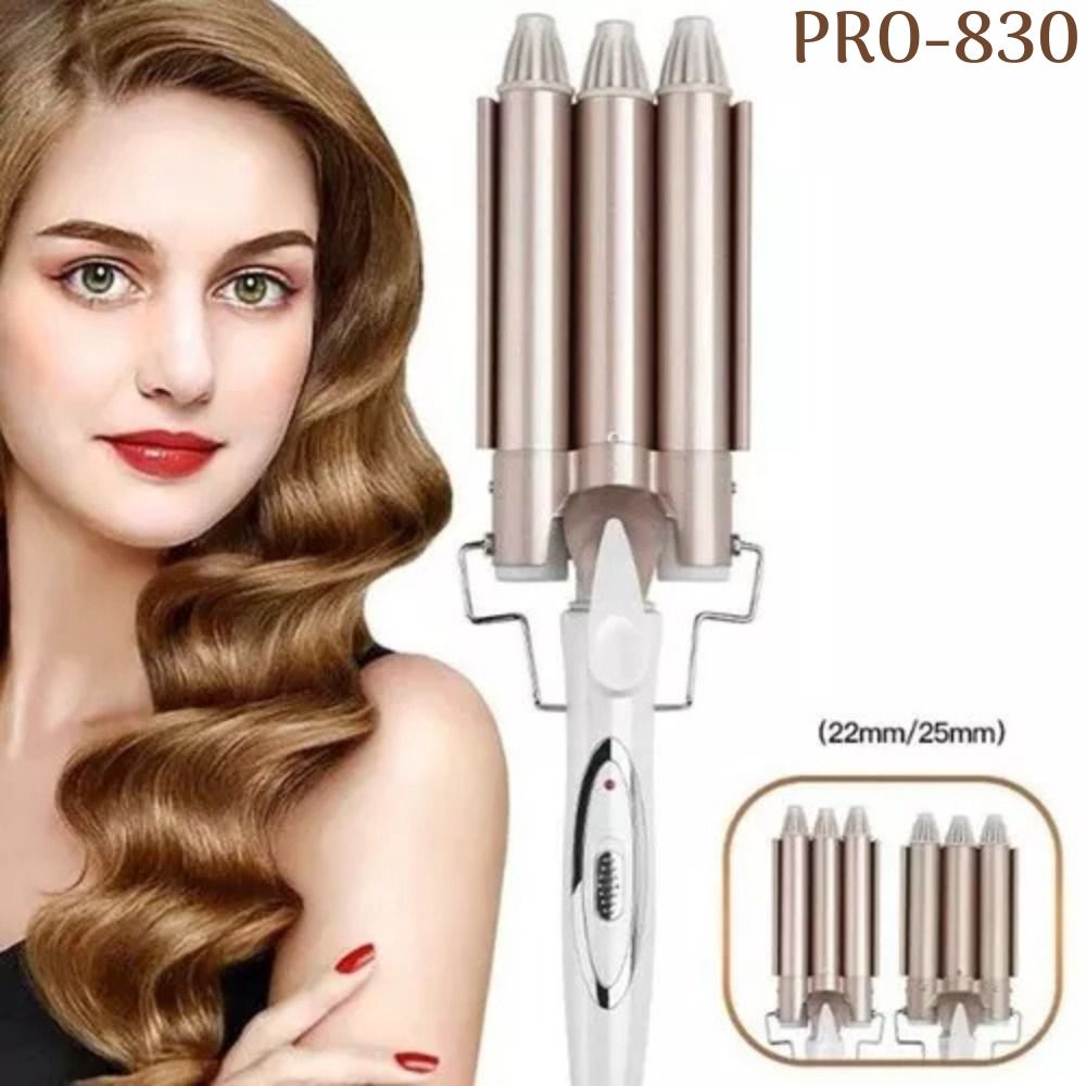 Plancha Pinza De Cabello Ondas De Sirena