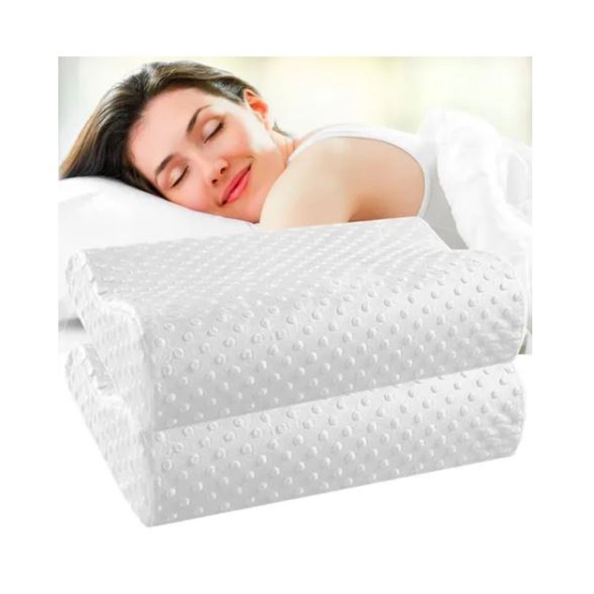 Almohada Espuma Viscoelástica Combo x2un