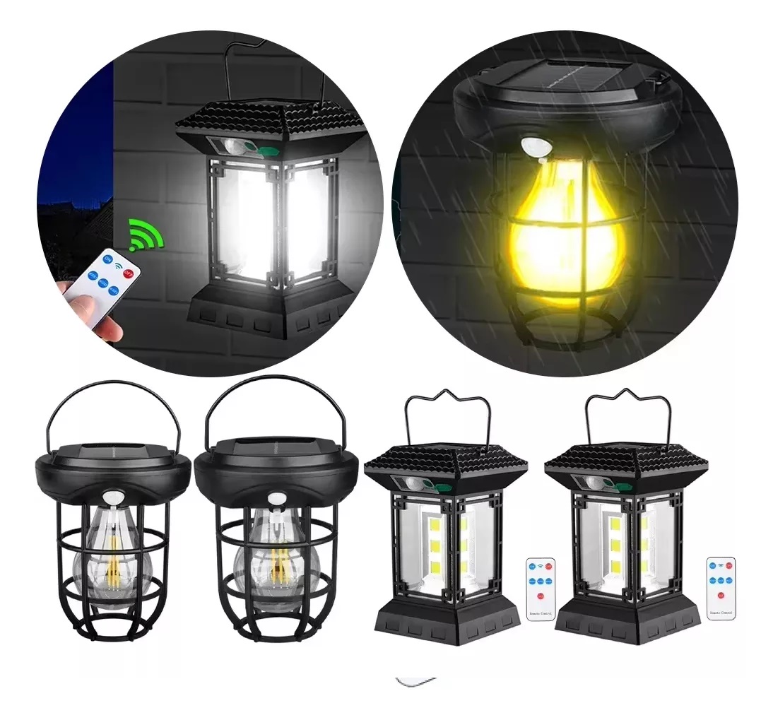 Miniatura 2 de Luz De Pared Solar Retro Para Exteriores