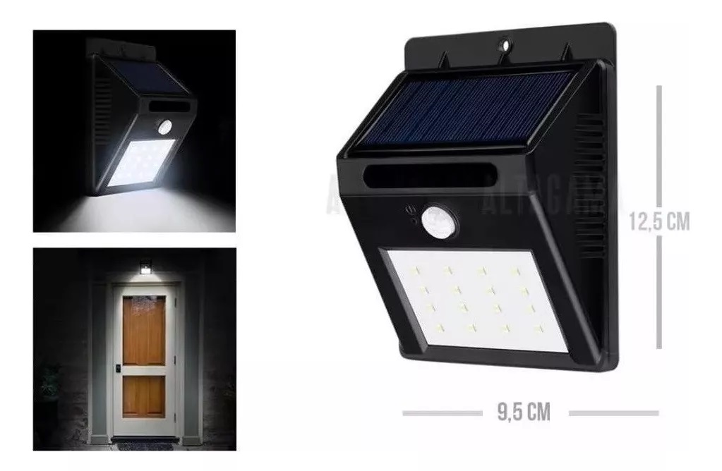 Miniatura 5 de Lámpara de energía solar con sensor