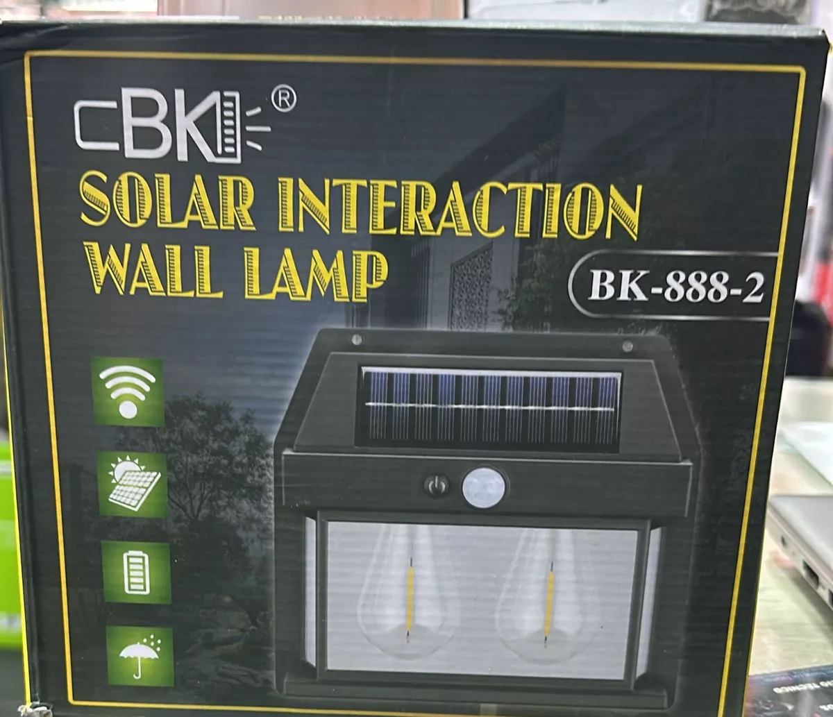 Luz Solar De Pared De Tungsteno