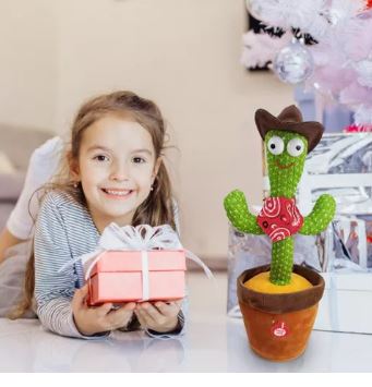 Miniatura 1 de JUGUETE CACTUS BAILARIN RECARGABLE