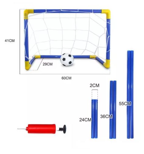 Miniatura 2 de SET DE CANCHAS FUTBOL 2 ARCOS
