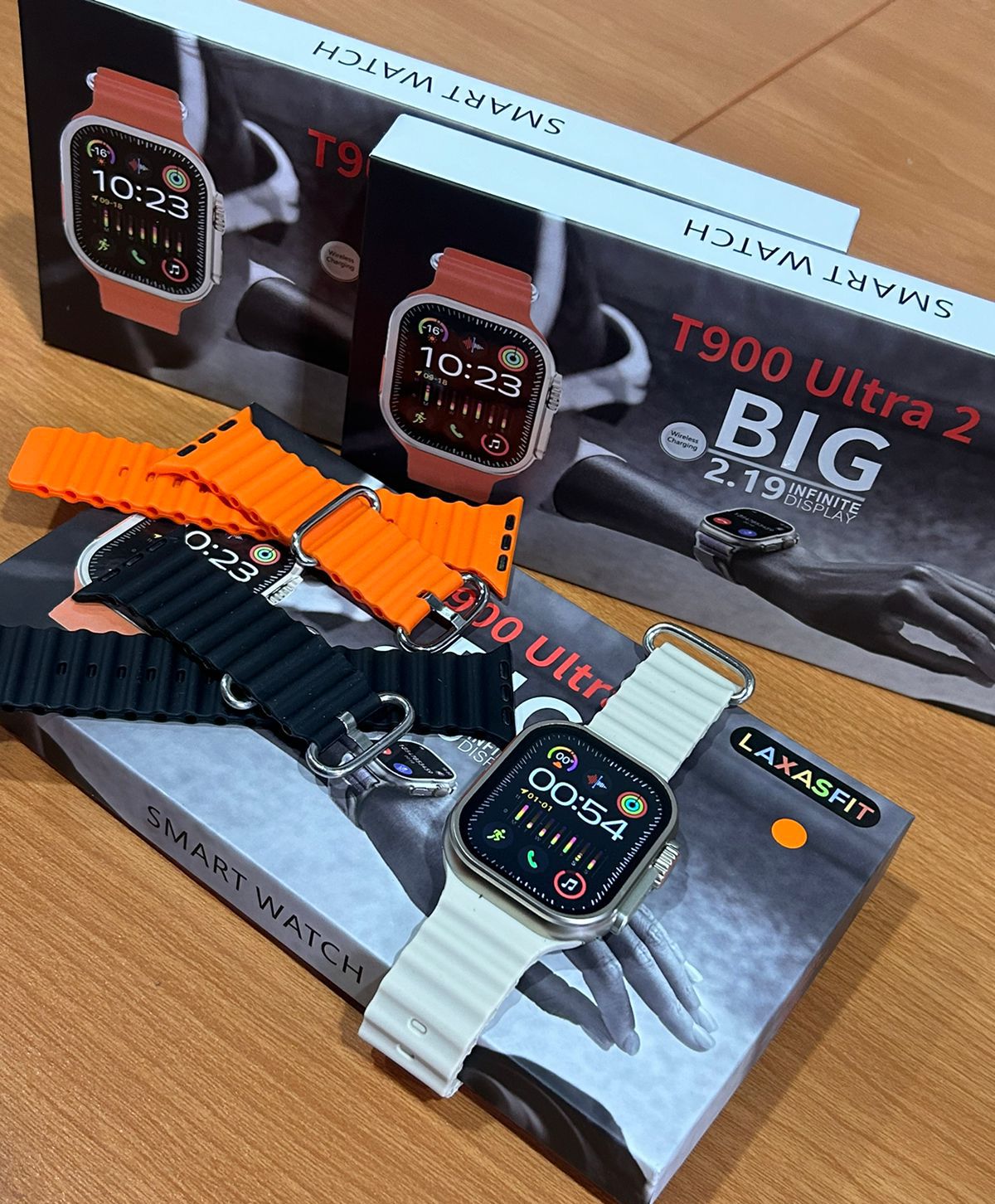 Reloj T900 Ultra Con 2 Pulso