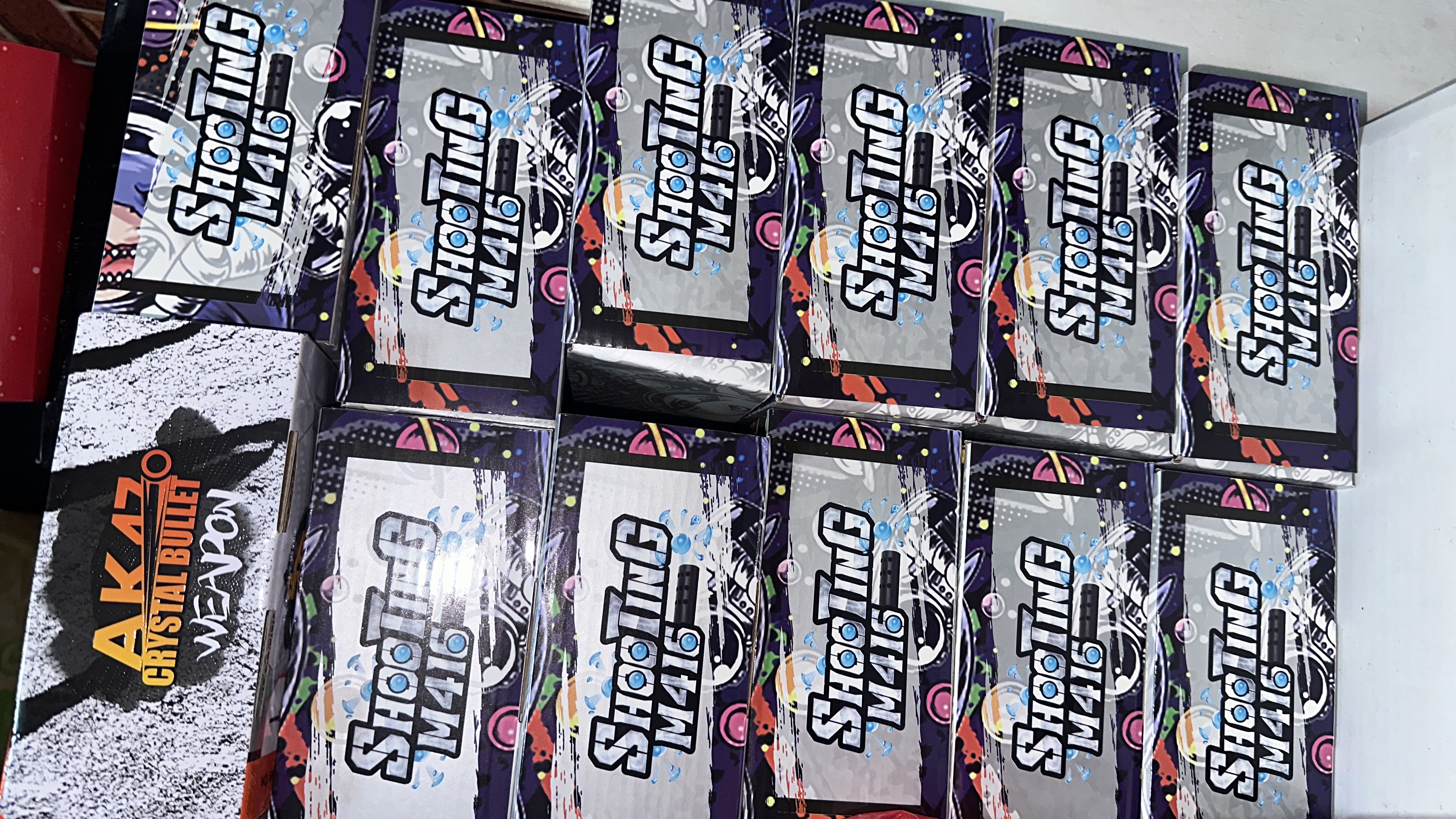 Miniatura 2 de Rifle M416 hidrogel 1000 bolitas