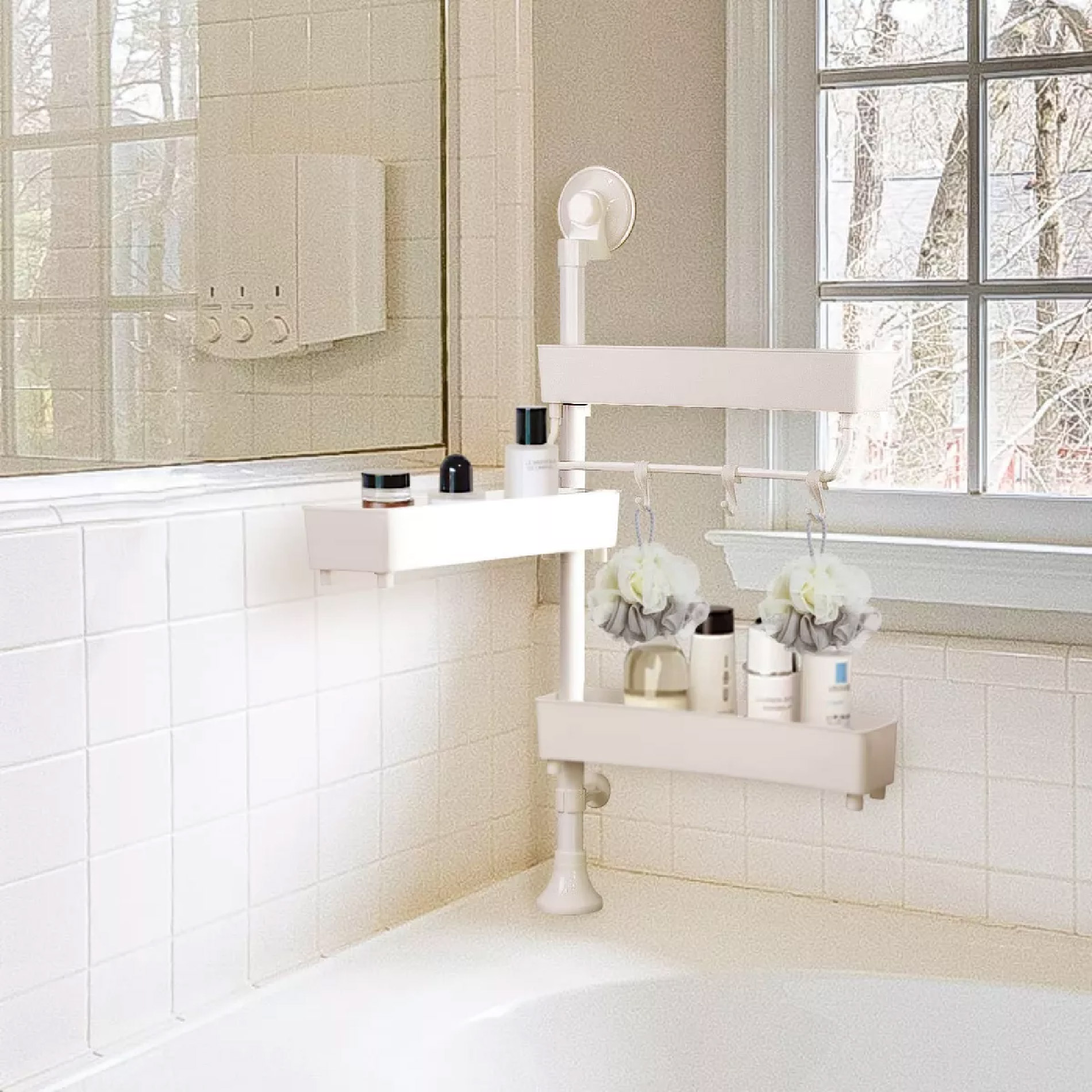 Miniatura 4 de Organizador Cocina Baño 3 Niveles Pared