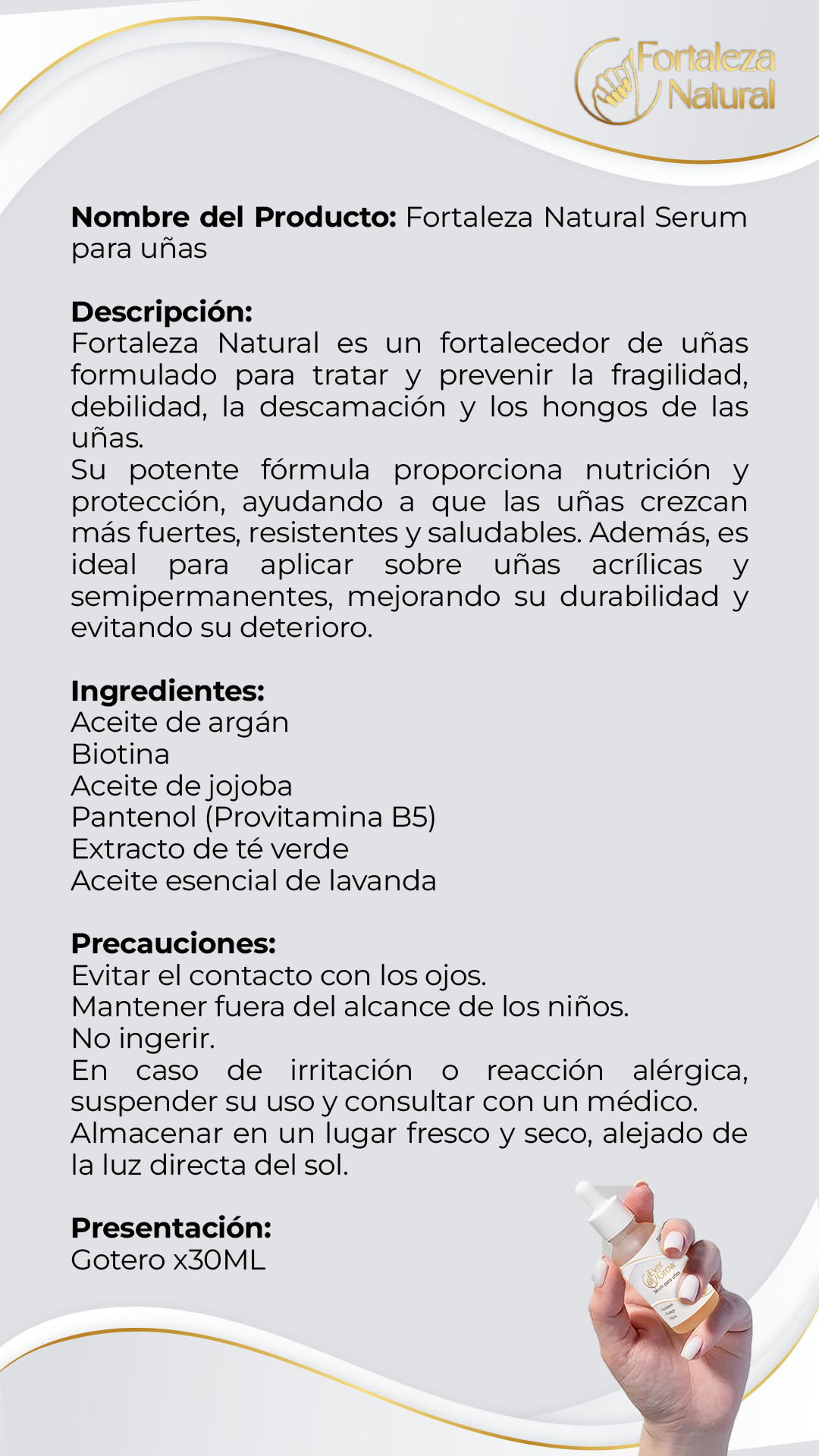 Miniatura 4 de Fortalecedor de uñas