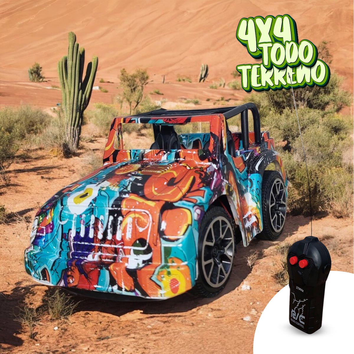 Miniatura 2 de Camioneta Control Remoto 4x4 RE210-7BB