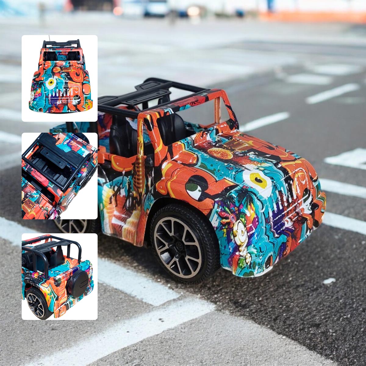 Miniatura 3 de Camioneta Control Remoto 4x4 RE210-7BB