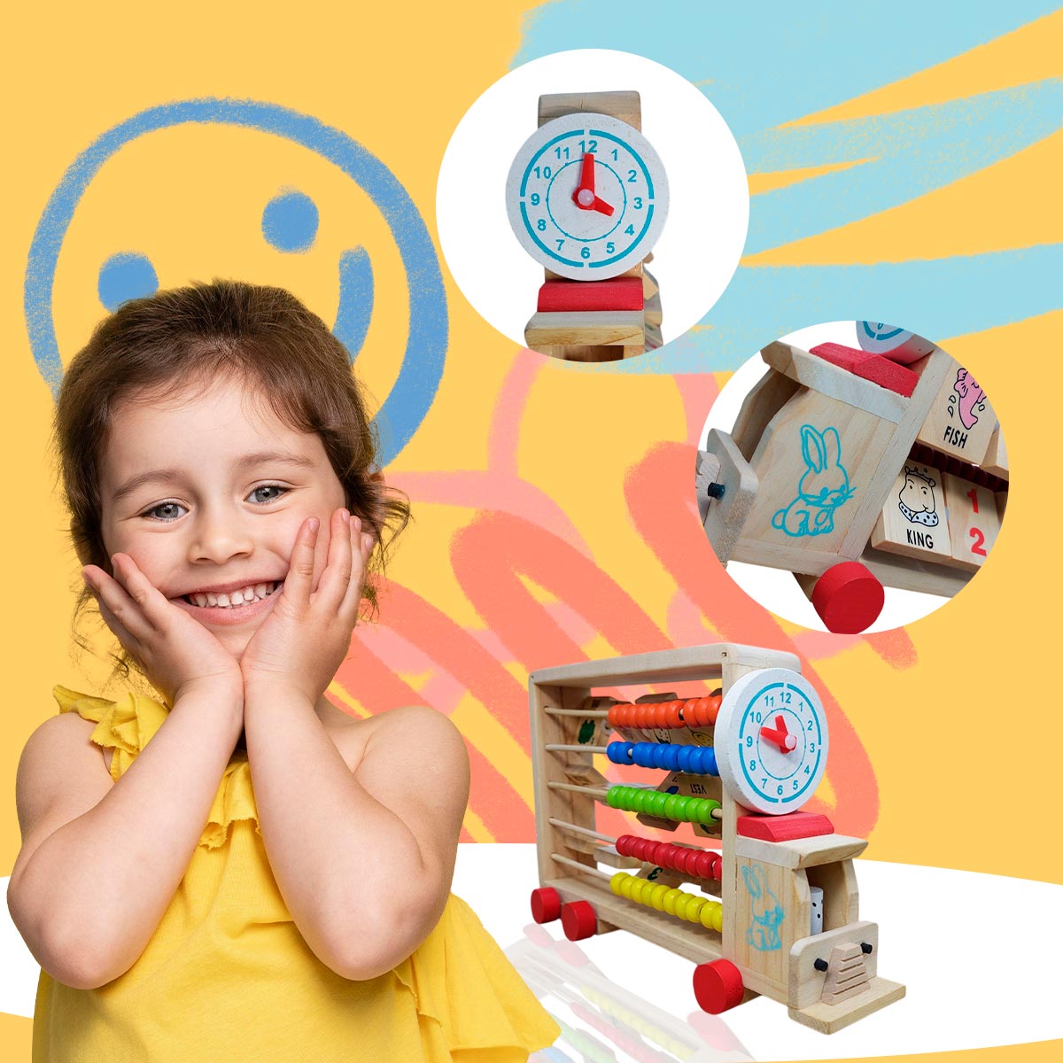 Miniatura 5 de Camion Tablero Educativo Abaco E-1503065