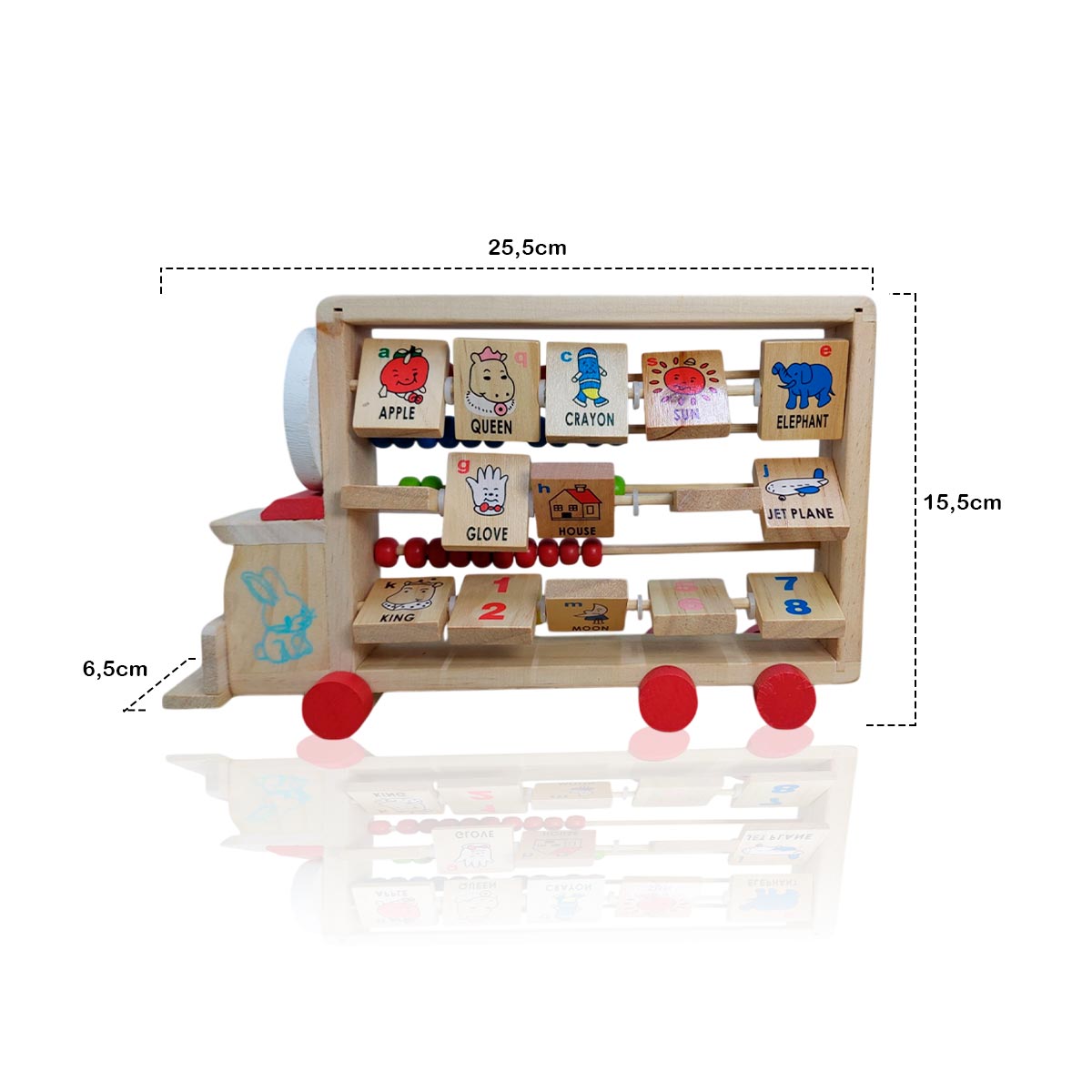 Miniatura 7 de Camion Tablero Educativo Abaco E-1503065