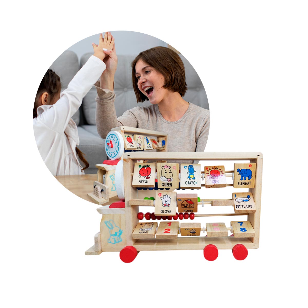 Miniatura 4 de Camion Tablero Educativo Abaco E-1503065