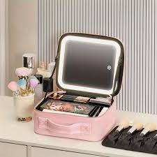 Organizador De Maquillaje Joyero Espejo