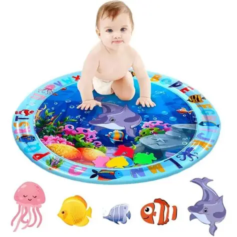 Tapete Inflable Para Bebe Agua Didactico