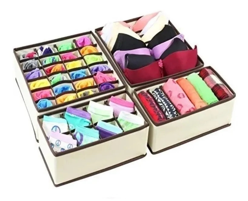 Organizador De Ropa Interior Y Medias X4