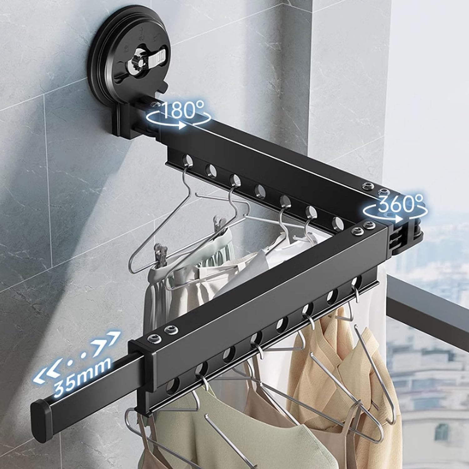 Miniatura 2 de Brazo extensible para ropa