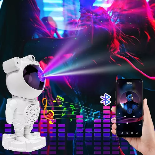 Astronauta Proyector Parlante Bluetooth