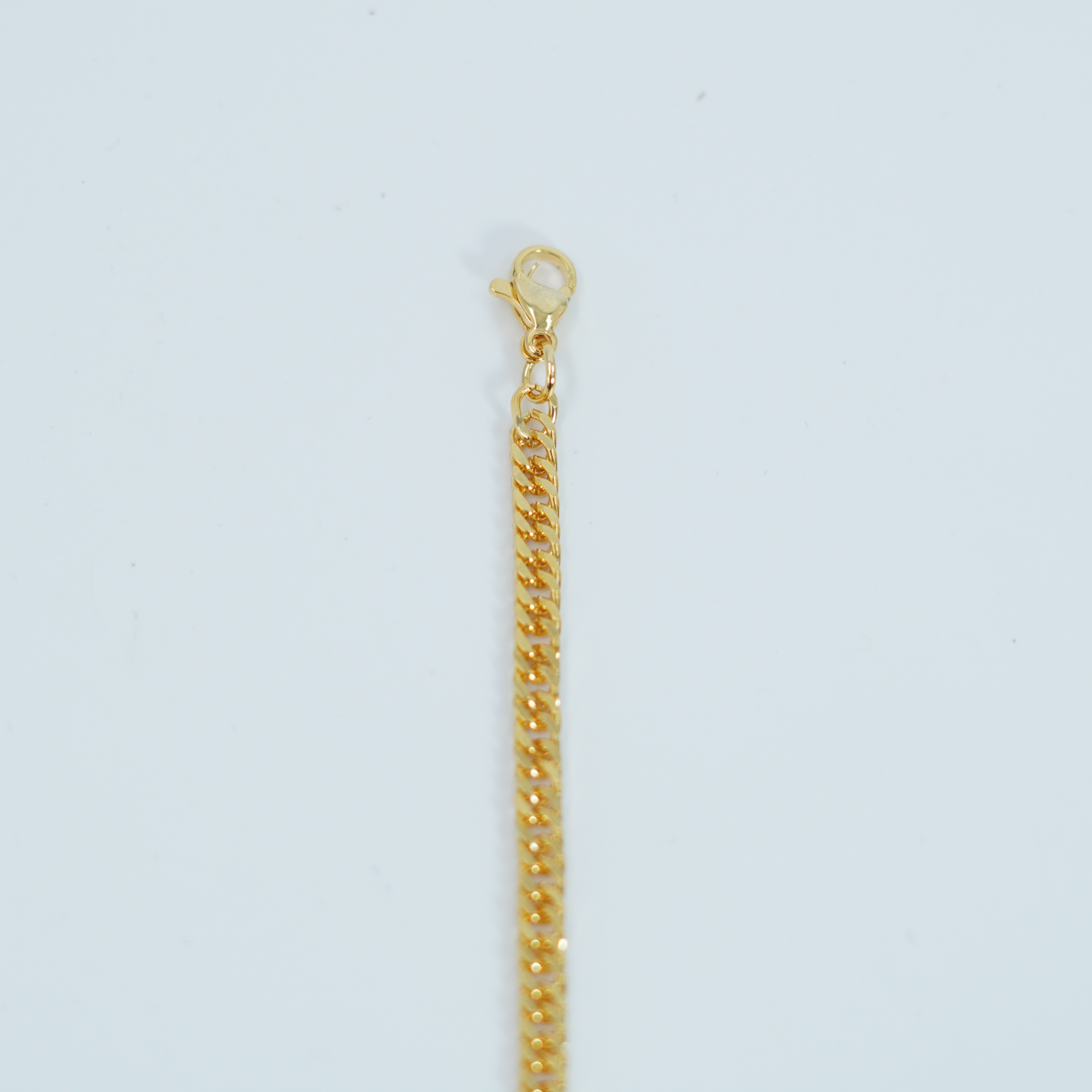 Miniatura 3 de TOBILLERA DOBLE ESLABON DORADA