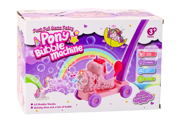 Pony Máquina de Burbujas Infantil