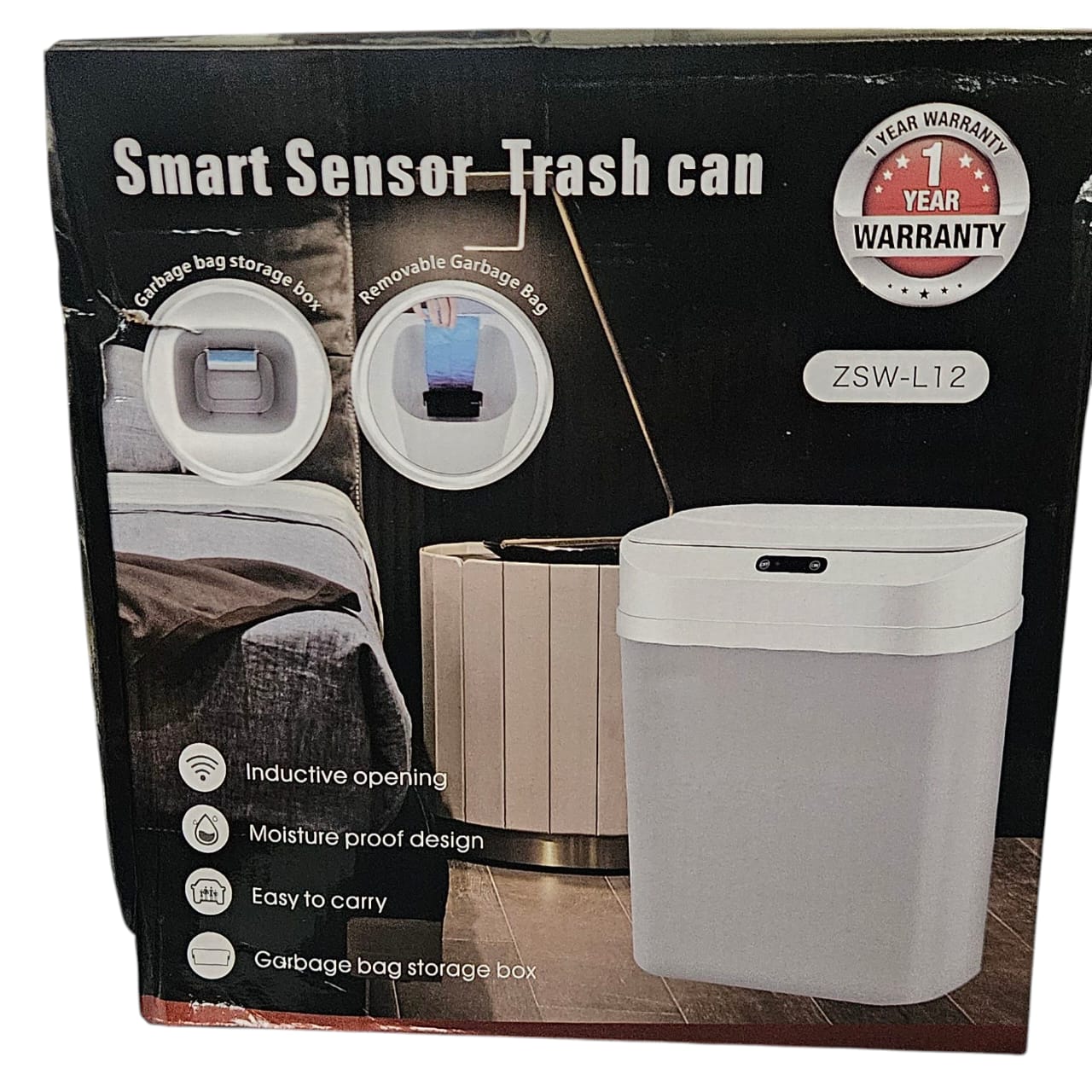 Miniatura 2 de papelera inteligente con sensor 15 LT