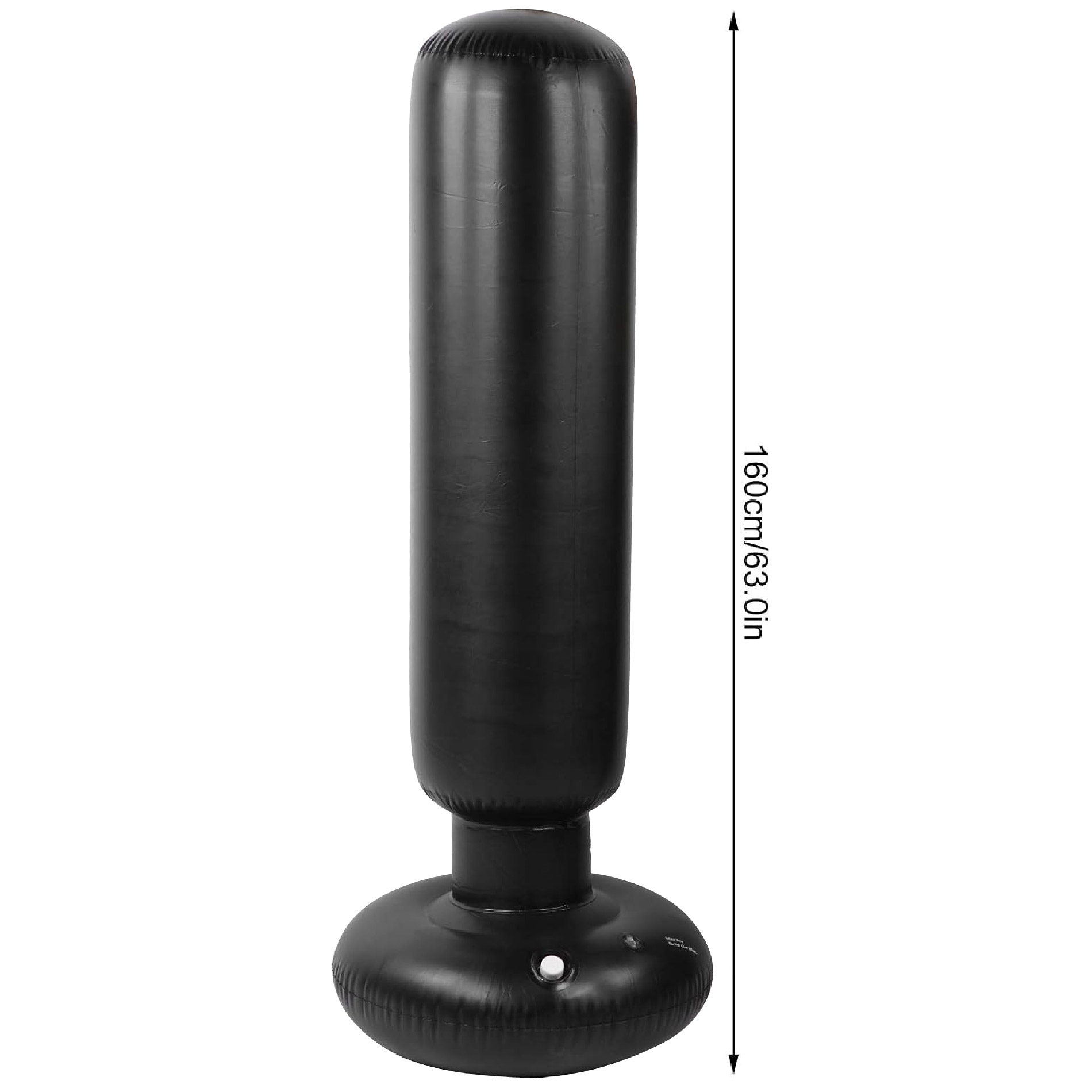 Miniatura 2 de Saco Boxeo Inflable Fitness Con Guantes