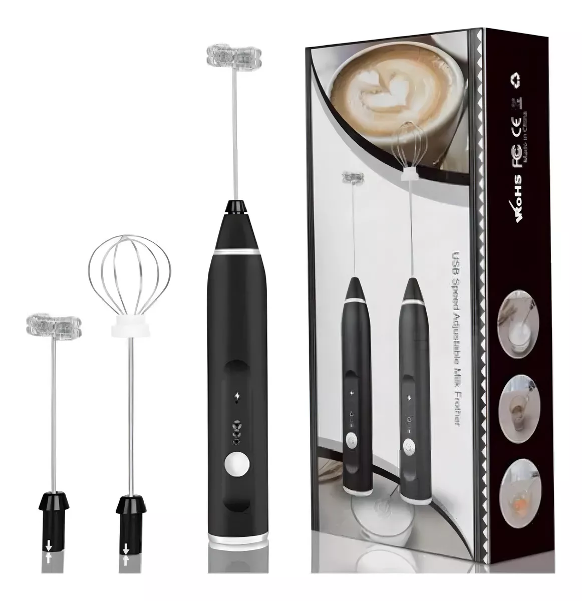 Miniatura 4 de BATIDOR - MEZCLADOR 2 EN 1 RECARGABLE