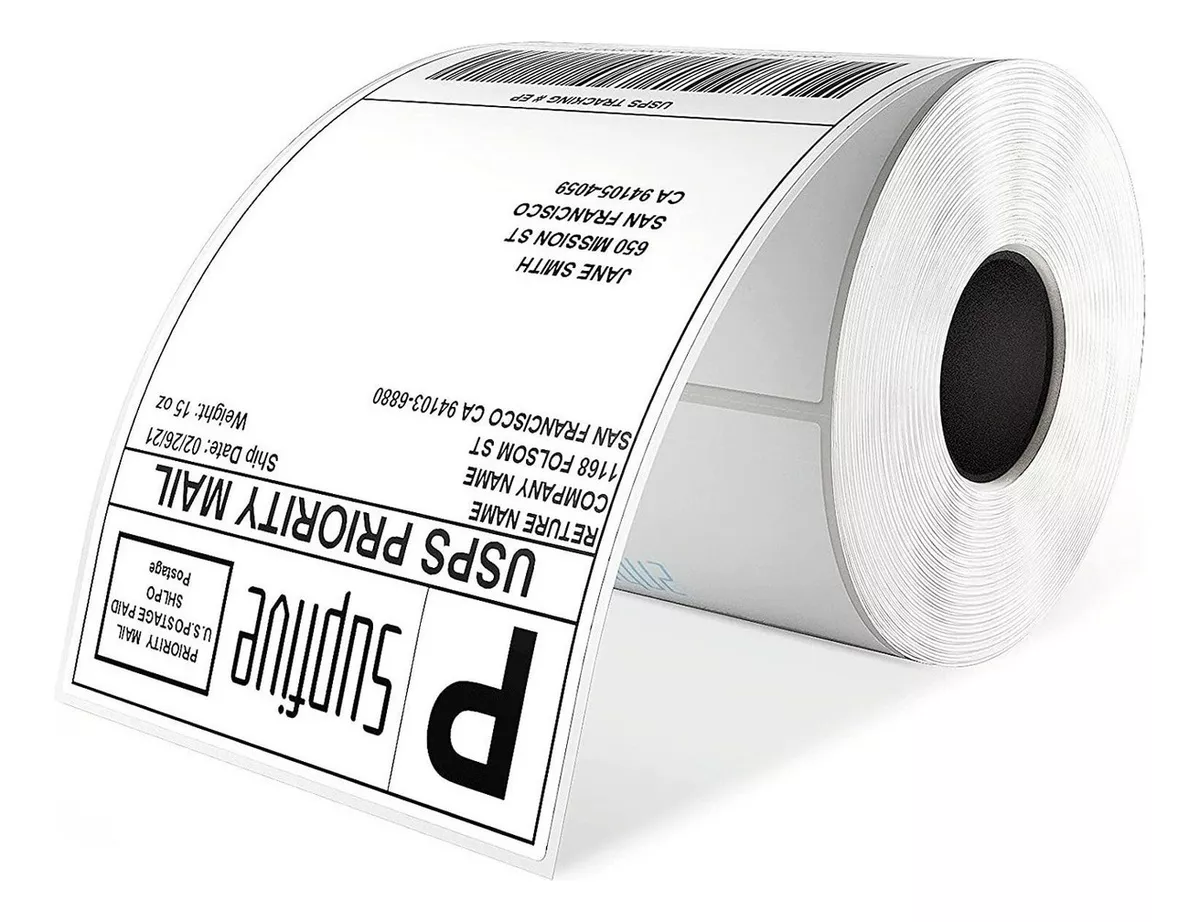 Rollo de papel térmico etiqueta 100x150