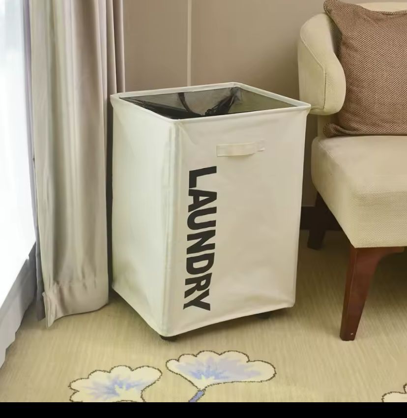 Cesta Grande Con Ruedas Para La Ropa Suc