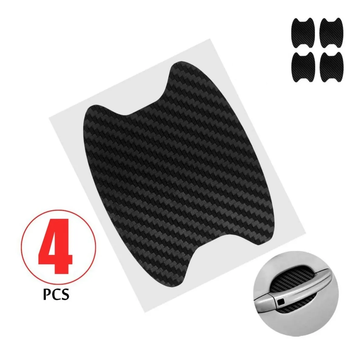 Miniatura 5 de KIT X4 PROTECTOR DE MANIJA PARA CARRO