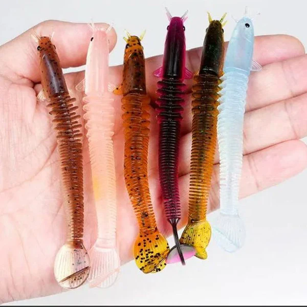 Set x 8 piezas de cebo blando (señuelo)