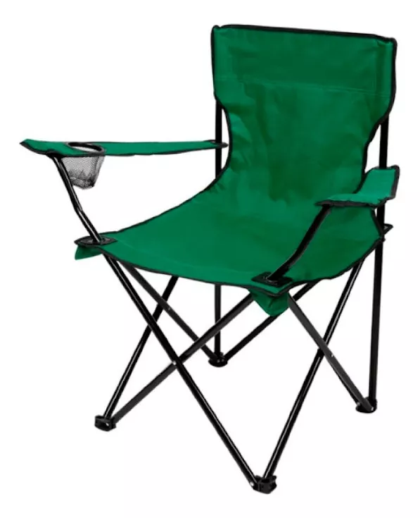 Vista 5 de SILLA CAMPING PLEGABLE PORTATIL - COLOR: NEGRO