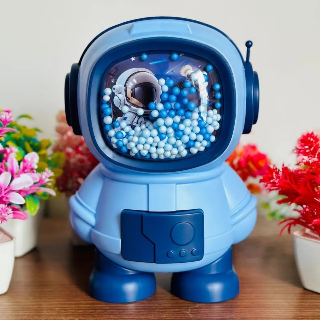 Miniatura 2 de Alcancía Infantil Con Diseño Astronauta