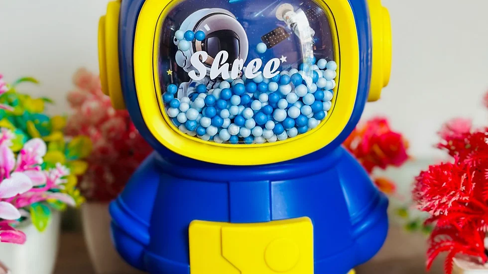 Miniatura 3 de Alcancía Infantil Con Diseño Astronauta