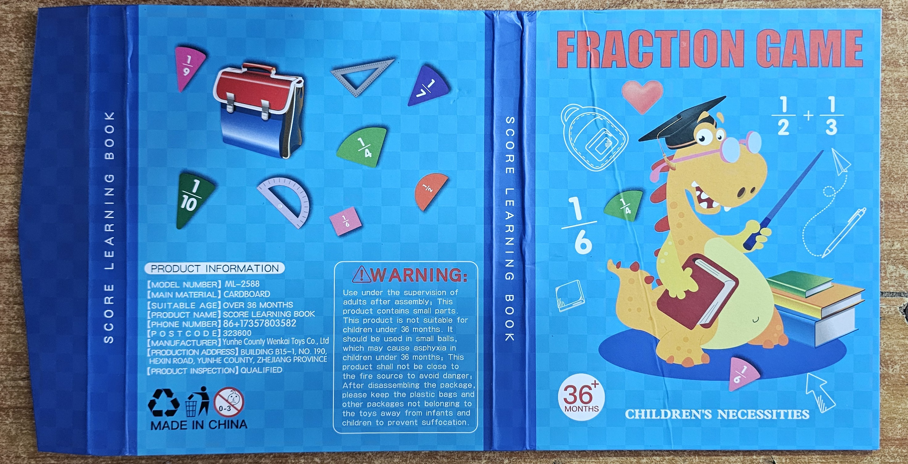 Miniatura 9 de Libro Escolar de Fracciones Matema