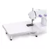 Vista 2 de maquina de coser mini con mesa