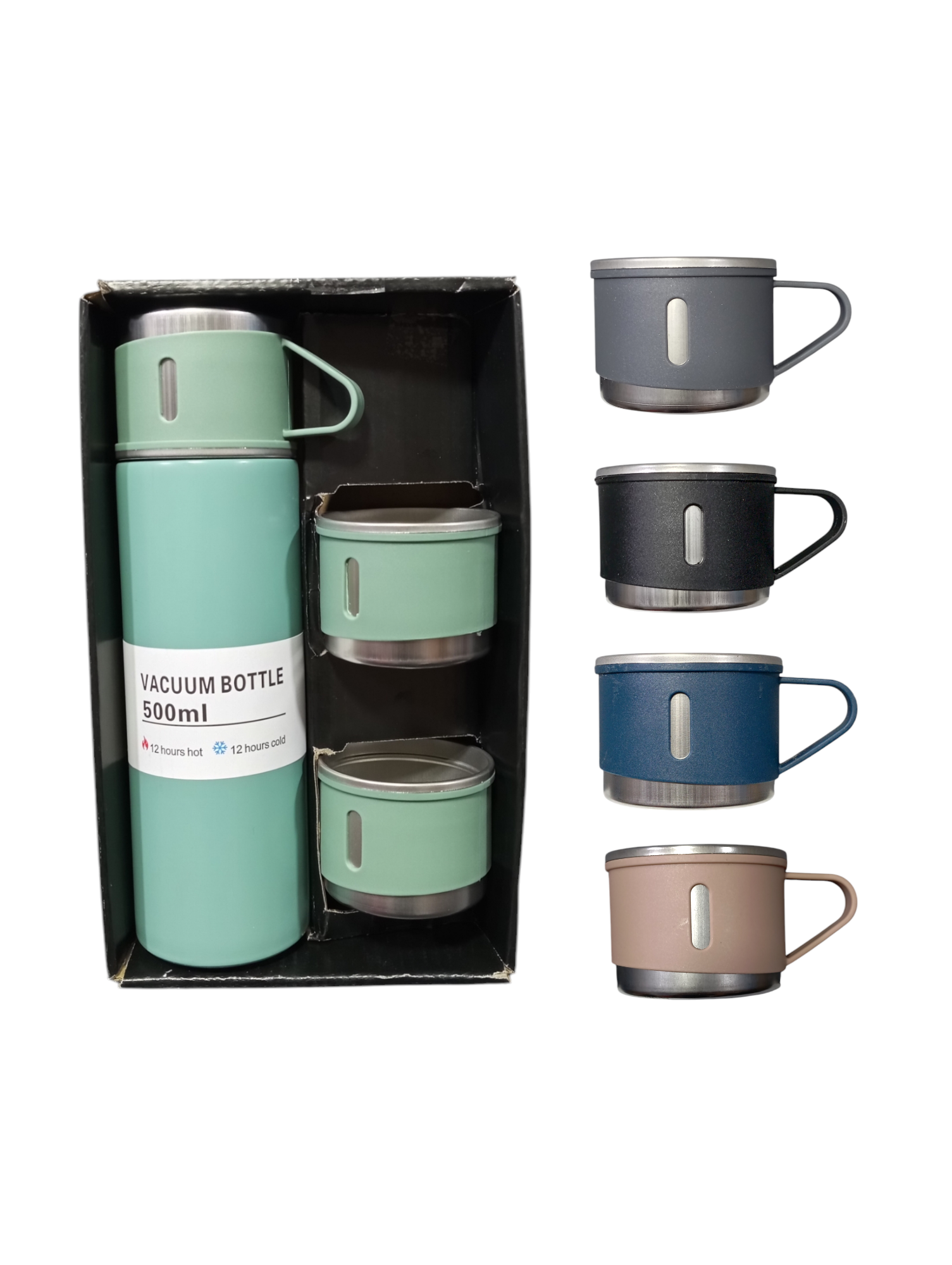 SET DE 3 PIEZAS TERMO CON TAZAS